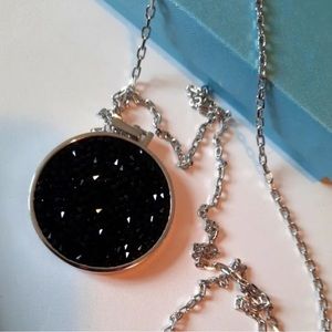 Touchstone Crystal Rock and Roll Pendent Necklace